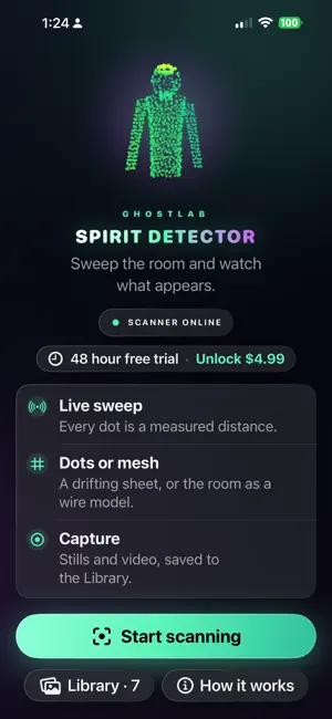 GhostLab: Spirit Detector screenshot 1