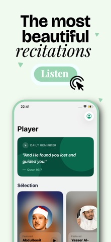 Yaqin: Quran Audio Mushaf iPhone screenshot