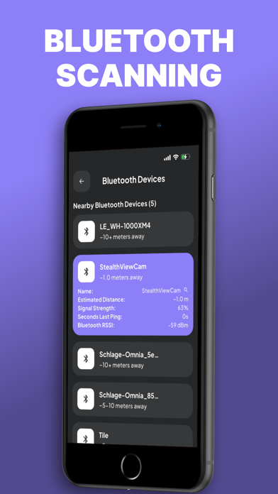 SweepScan - Camera Detector Screenshot