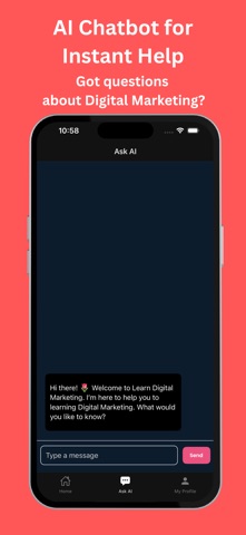 Digital Marketing Academy iPhone screenshot