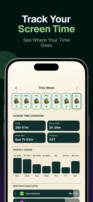 Journey: Screen Time Control screenshot 8