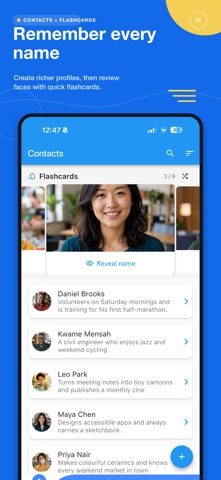 Appstar - Remember Names Screenshot 1 of 5