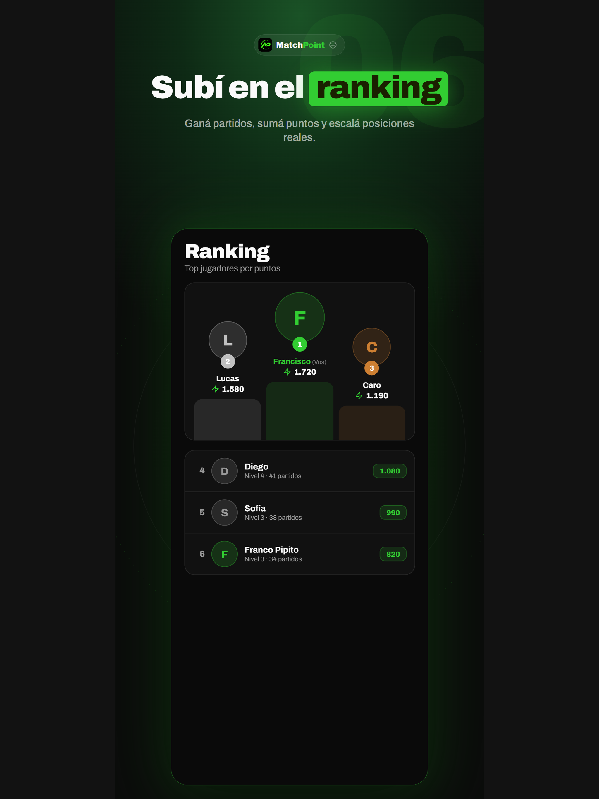 MatchPoint - Jugar Pádel