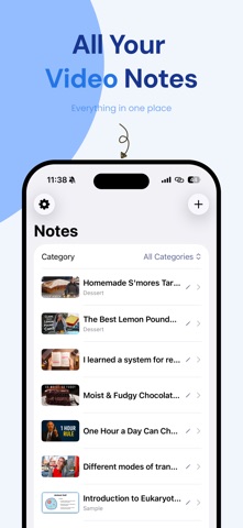 Video Note – Notedeo screenshot