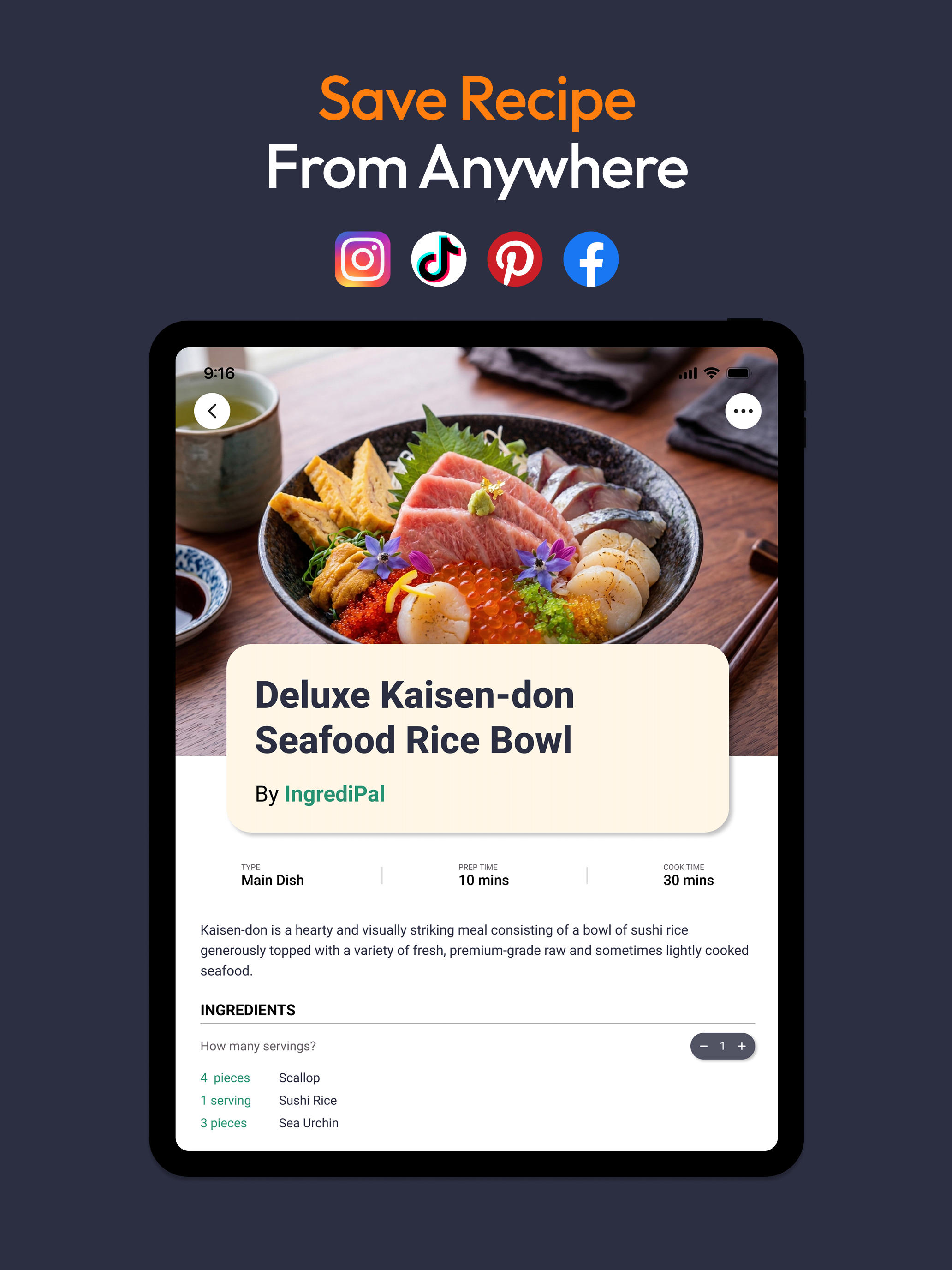 IngrediPal: Recipe & Meal Plan screenshot 12