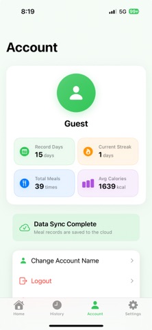 Meal Manager: Calorie & Macros screenshot