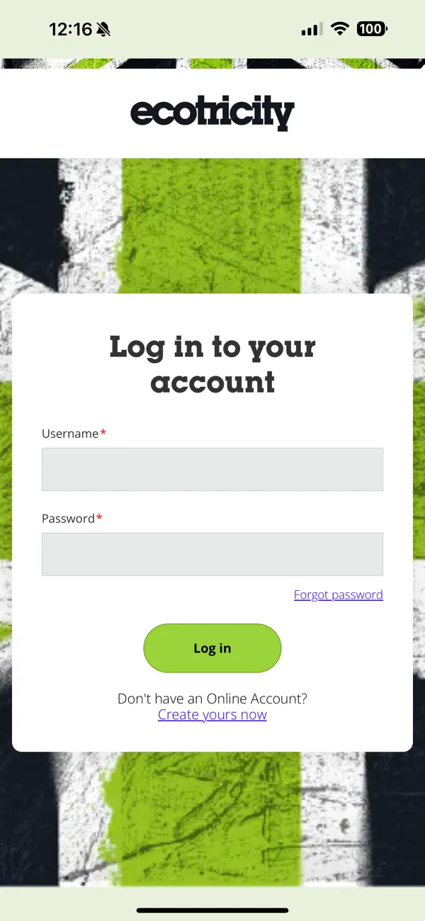 Screenshot #1 pour Ecotricity App
