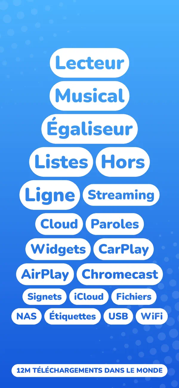 Screenshot #1 pour Evermusic: lecteur hors ligne