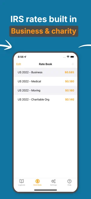 Mileage Log Trip & Tax Tracker screenshot 4