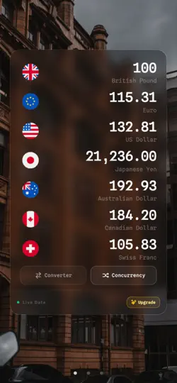 Capture d'écran de Travel Currency Exchange sur iPhone 2