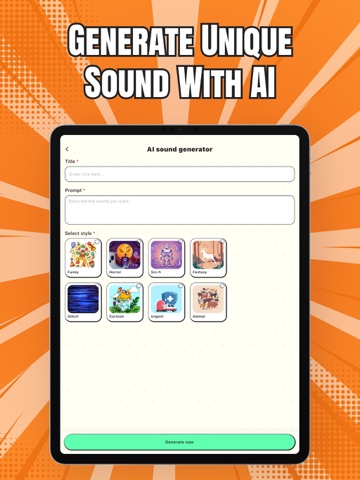 Fart Sounds: AI Prank Sound iPad screenshot