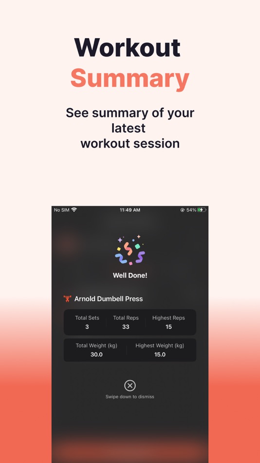 #5. Gym Diary Workout Tracker log (iOS) بواسطة: Nishan Niraula