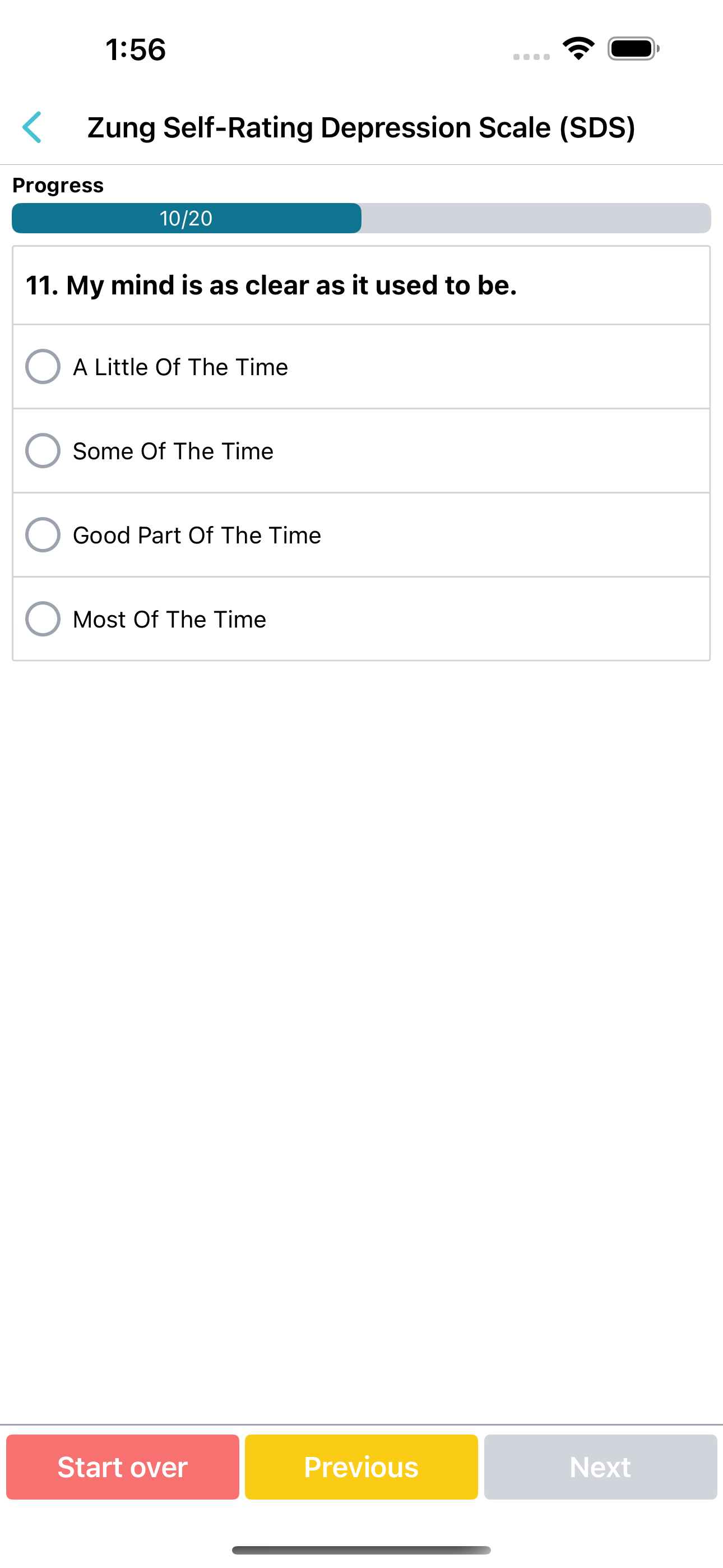 Health Tools: Psycho Tests screenshot 8