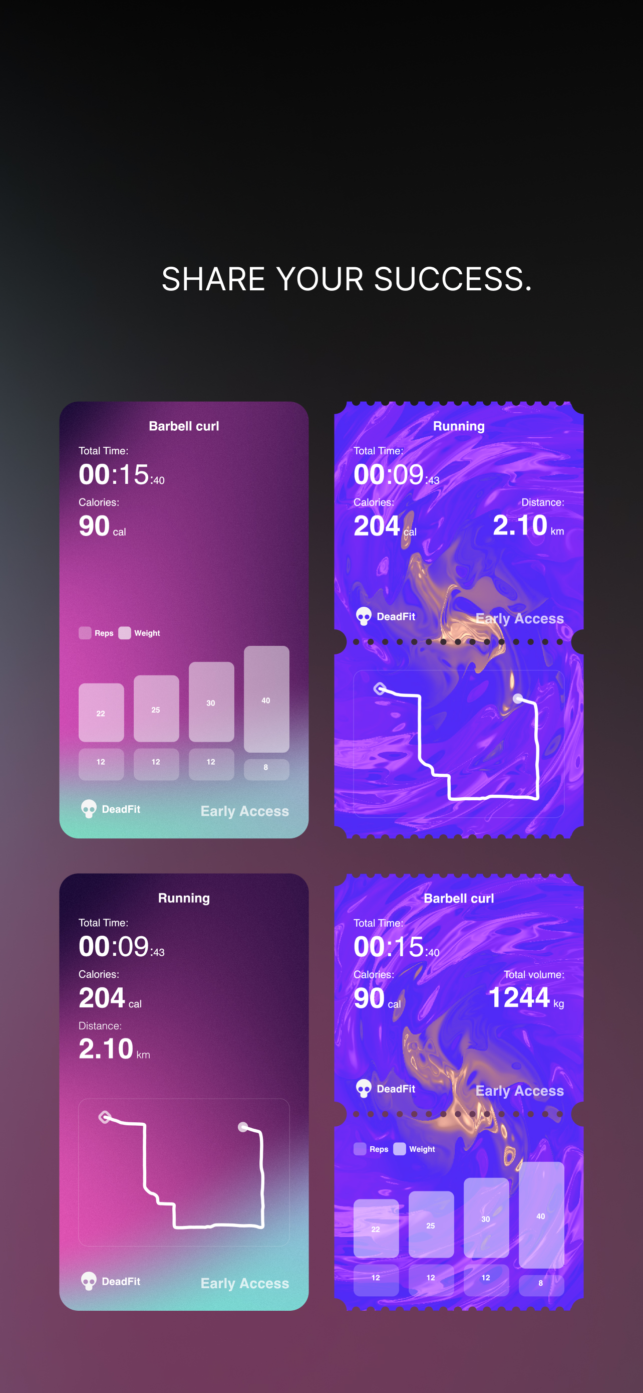 DeadFit: quests, gym and goals