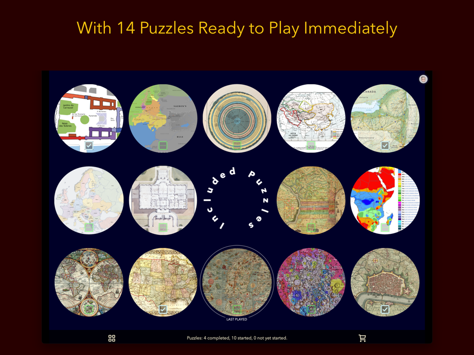 #5. Map Puzzles (macOS) 由: CleverInfo