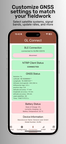 GL Connect screenshot