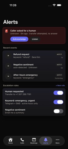 Dewul: AI Receptionist Screenshot 4 of 5
