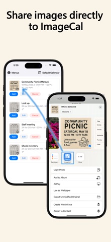 ImageCal: Photo to Calendar screenshot