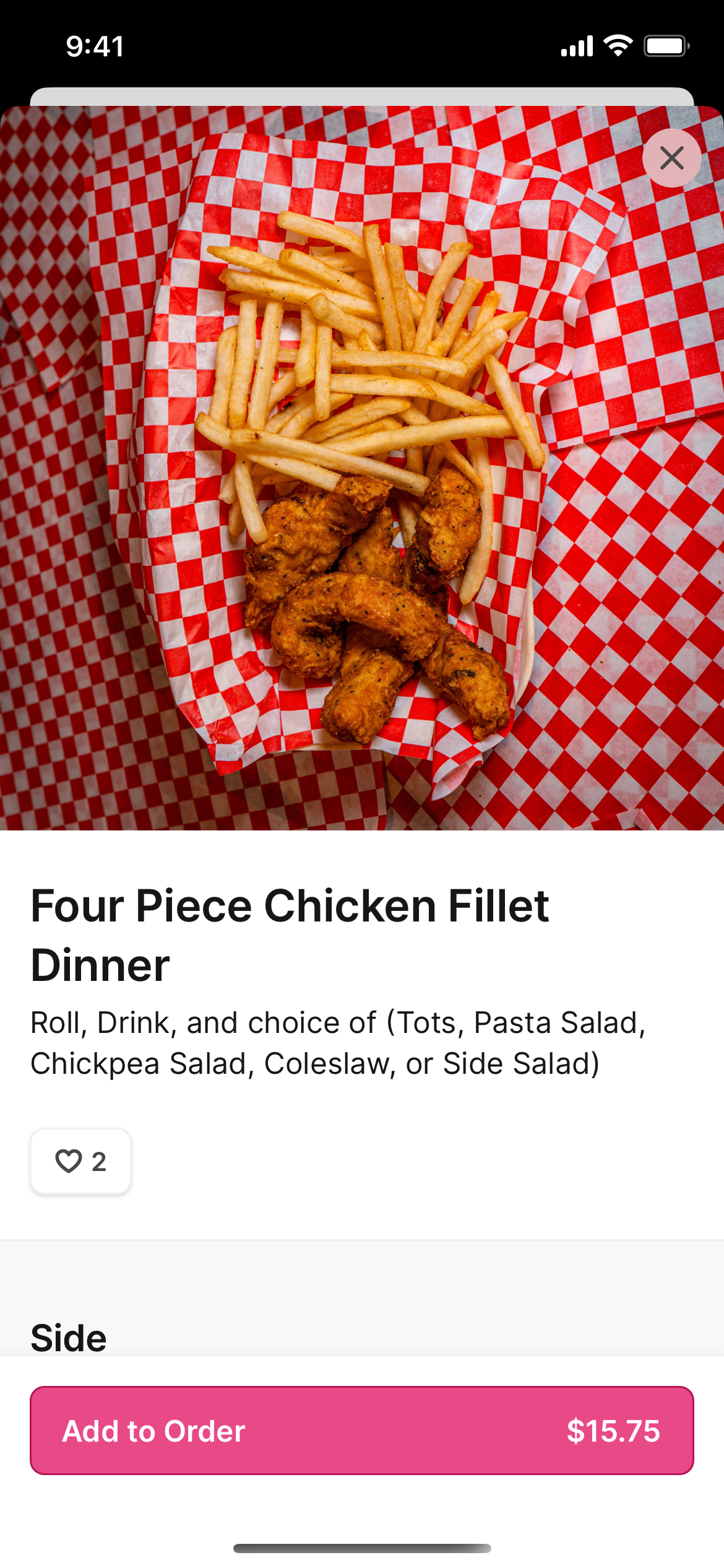 Chicks Crispy Chicken