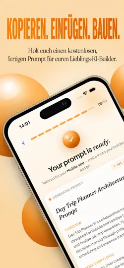 Screenshot von AI App Builder Architect auf dem iPhone 5