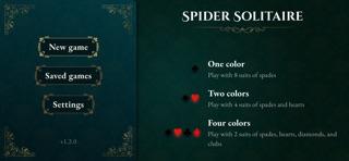 Spider Solitaire: 2026 iPhone screenshot