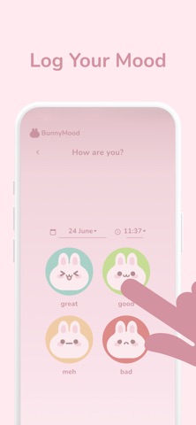 BunnyMood: Tracker & Journal screenshot