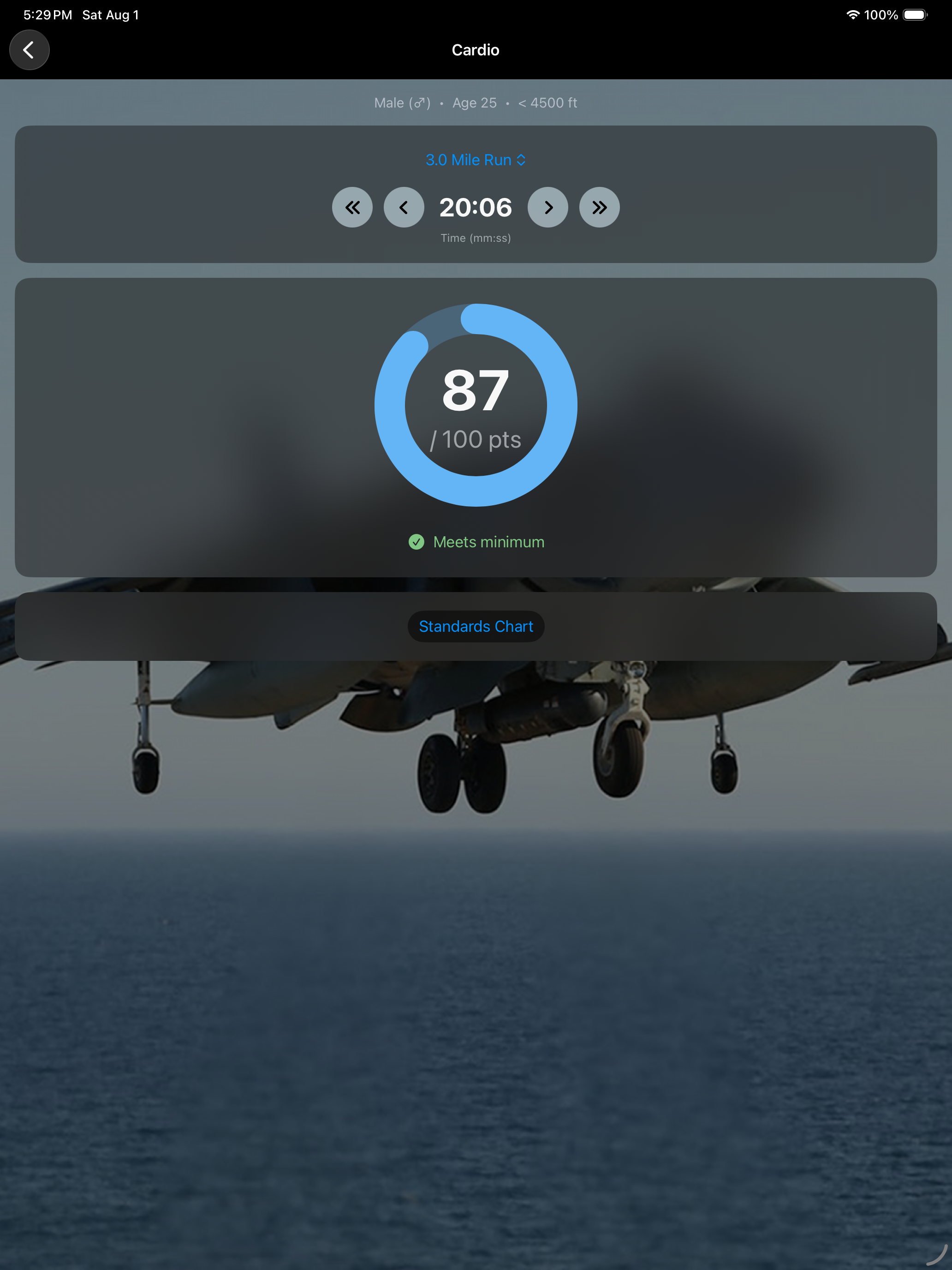 Fitness Calc for Marines screenshot 16