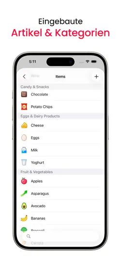 Screenshot von Airrends - Shopping List auf dem iPhone 3