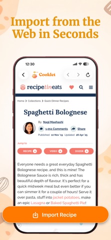 Recipe Keeper - Cooklet Screenshot 3 of 6
