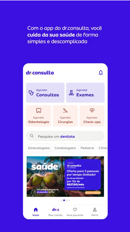 dr.consulta consultas e exames screenshot 1 of 4