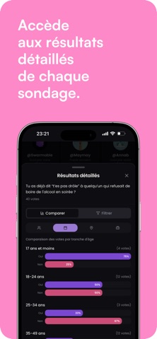 Swarmable : Sondages & Avis Screenshot 4 of 6