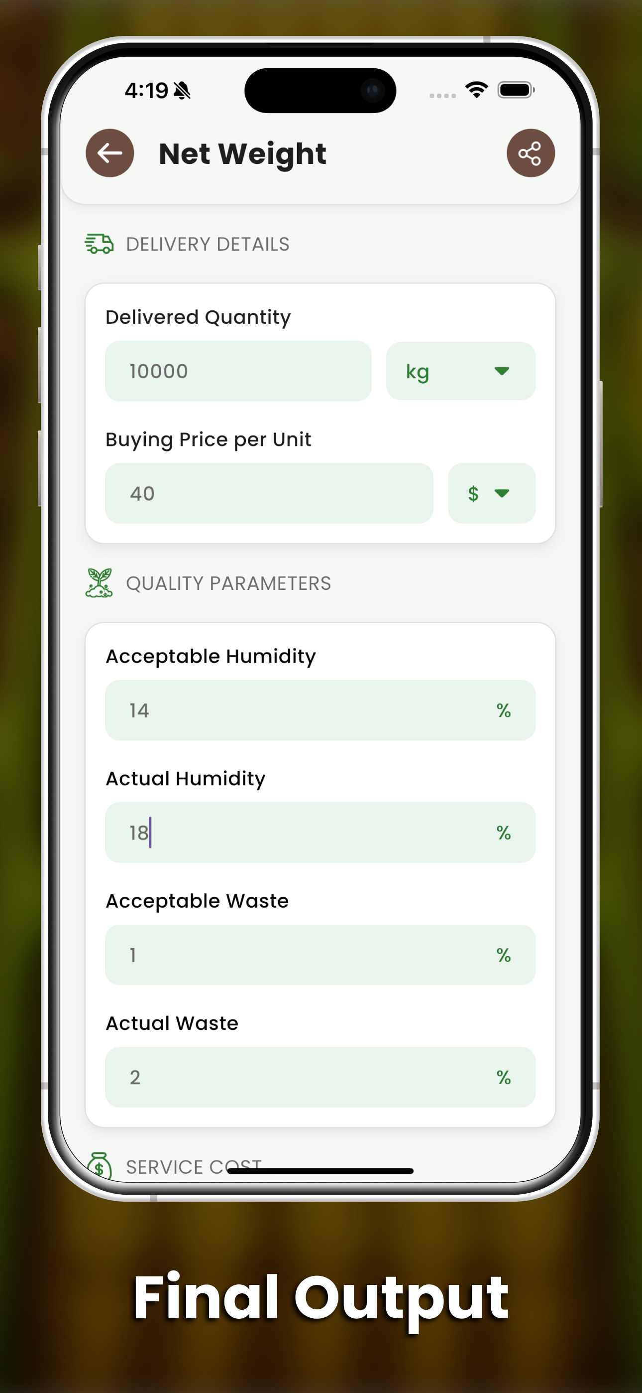 Farming Calculator screenshot 4