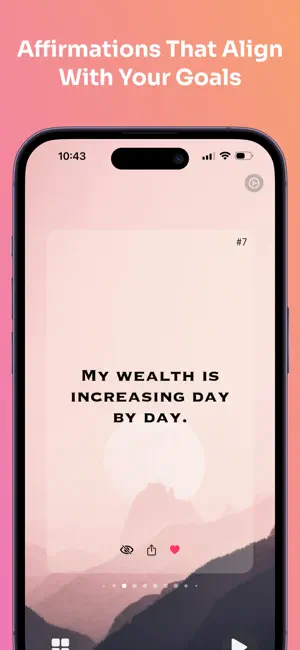 Law Of Attraction Affirmations screenshot 1