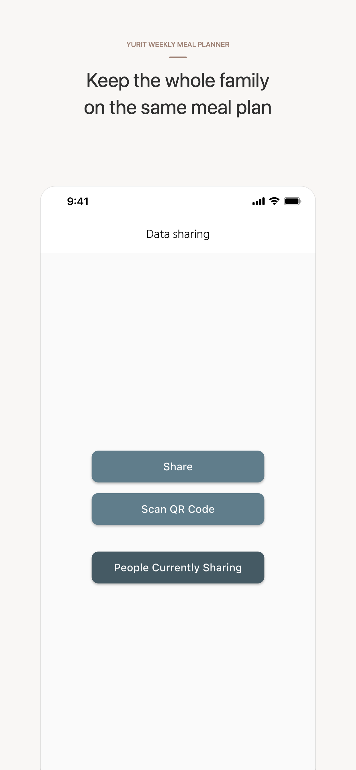 Yurit Meal Planner - Food Log screenshot 8