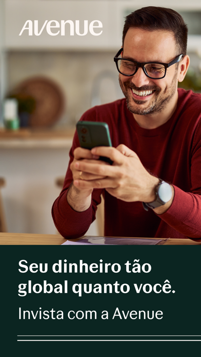 Avenue: Conta e Investimentos Screenshot