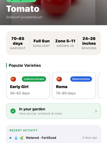 Furrow Garden & Plant ID iPad screenshot