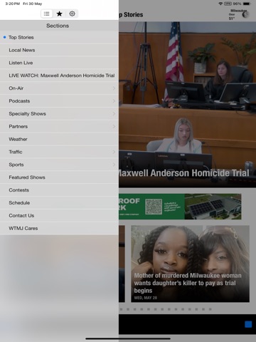 620 WTMJ Radio iPad screenshot