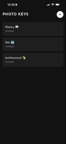 Architectural Site History screenshot