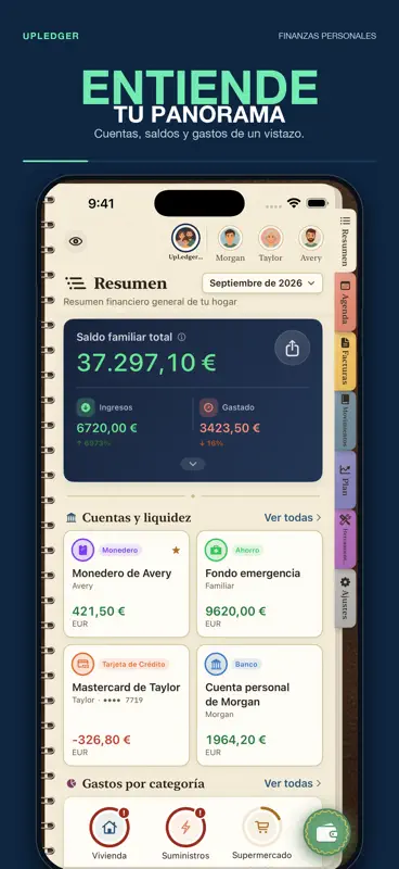 UpLedger: Finanzas Personales screenshot 9 of 10