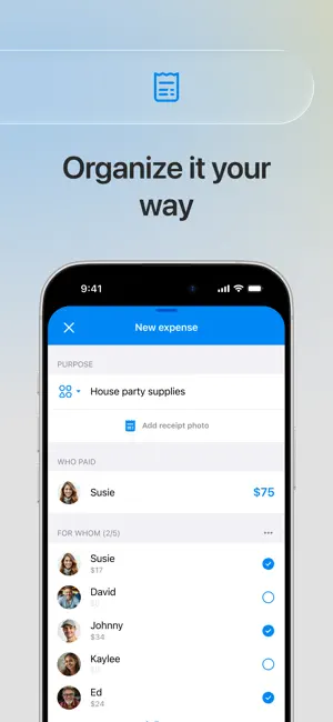 Settle Up - Group Expenses screenshot 3