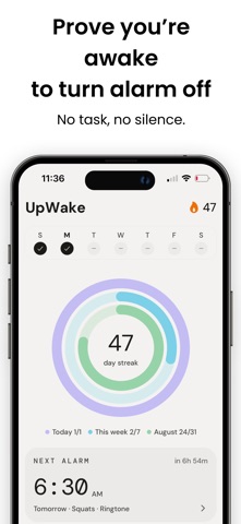 UpWake: Loud Alarm Clock Screenshot 1 of 8