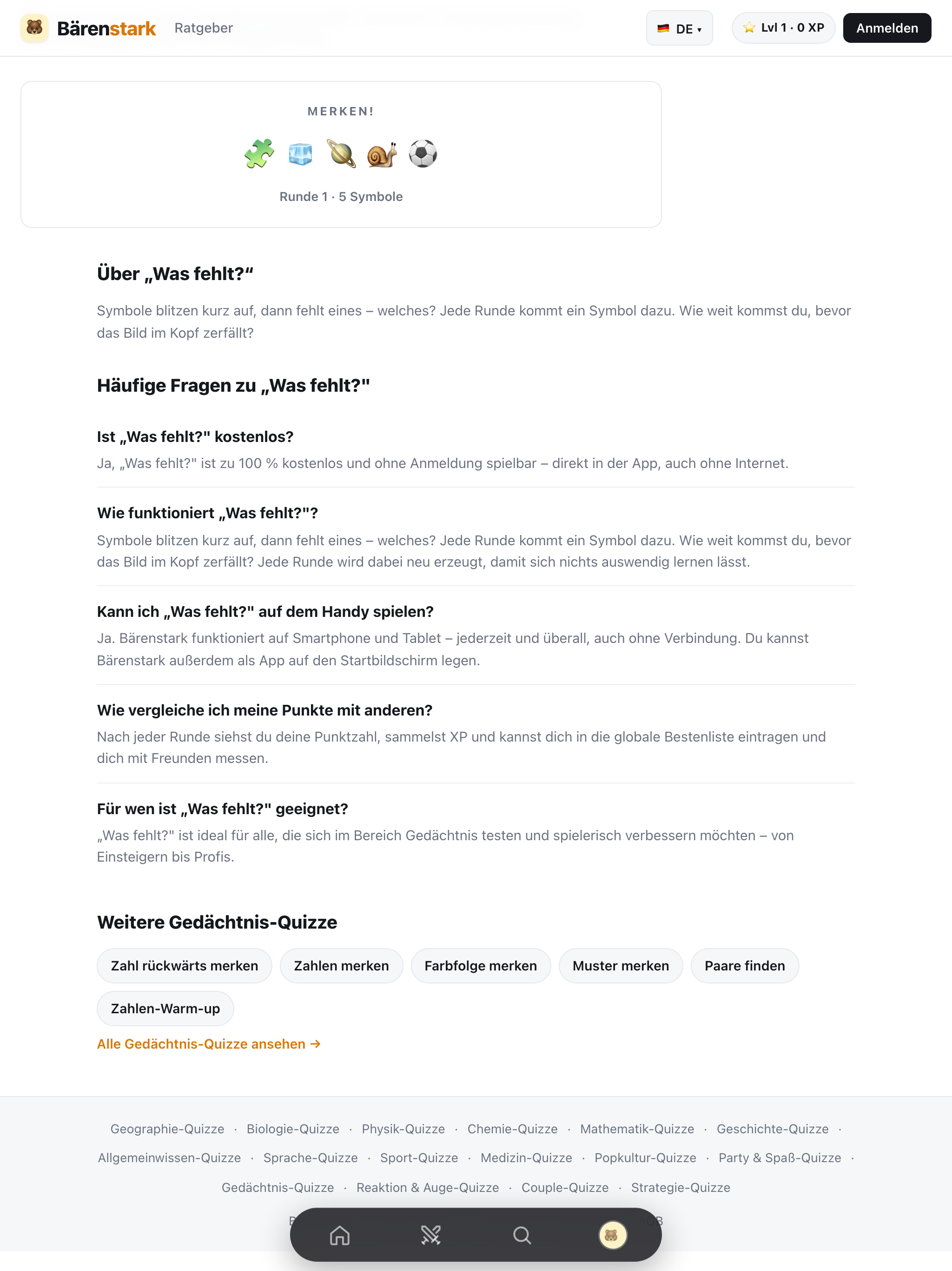 Bärenstark: Quiz & Wissen screenshot 10