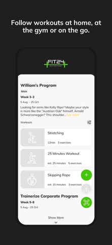 Fit24 Health and Strength screenshot