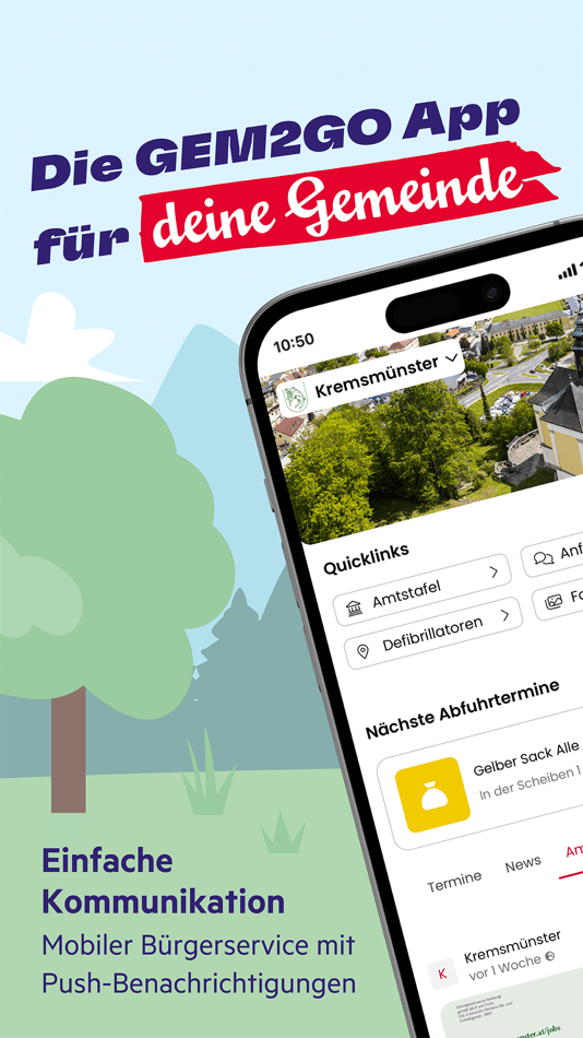 #1. GEM2GO - Die Gemeinde App (iOS) De: RIS GmbH