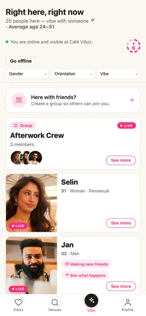 Vibzz screenshot 4
