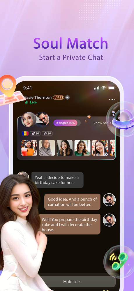 Lemon9 - Group Voice Chat Room screenshot 3