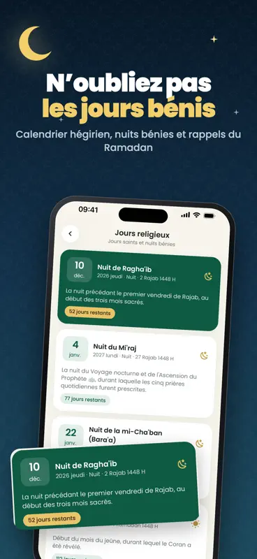 Nur Quran : Prière et Qibla screenshot 7 of 8