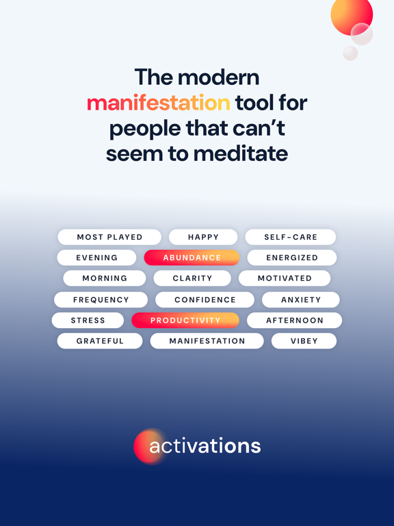 Activations: Daily Motivation iPad screenshot 9 - Health & Fitness app