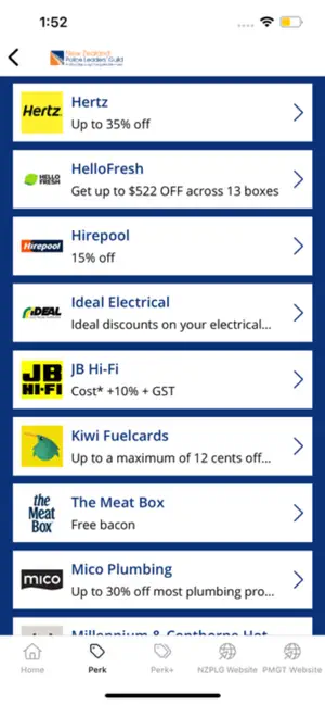 NZPLG Member Benefits screenshot 3