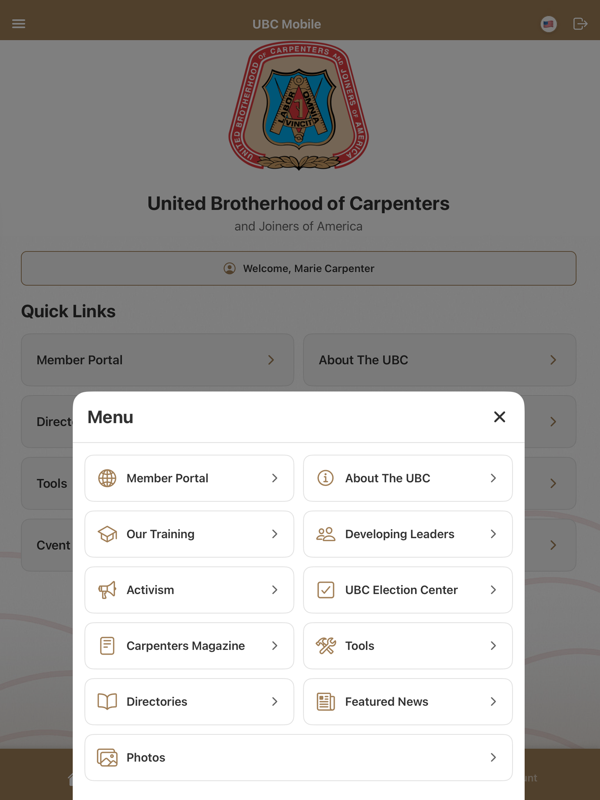 UBC Member Portal App screenshot 9